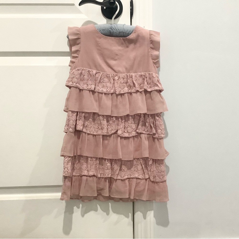 GAP toddler pink lace dress